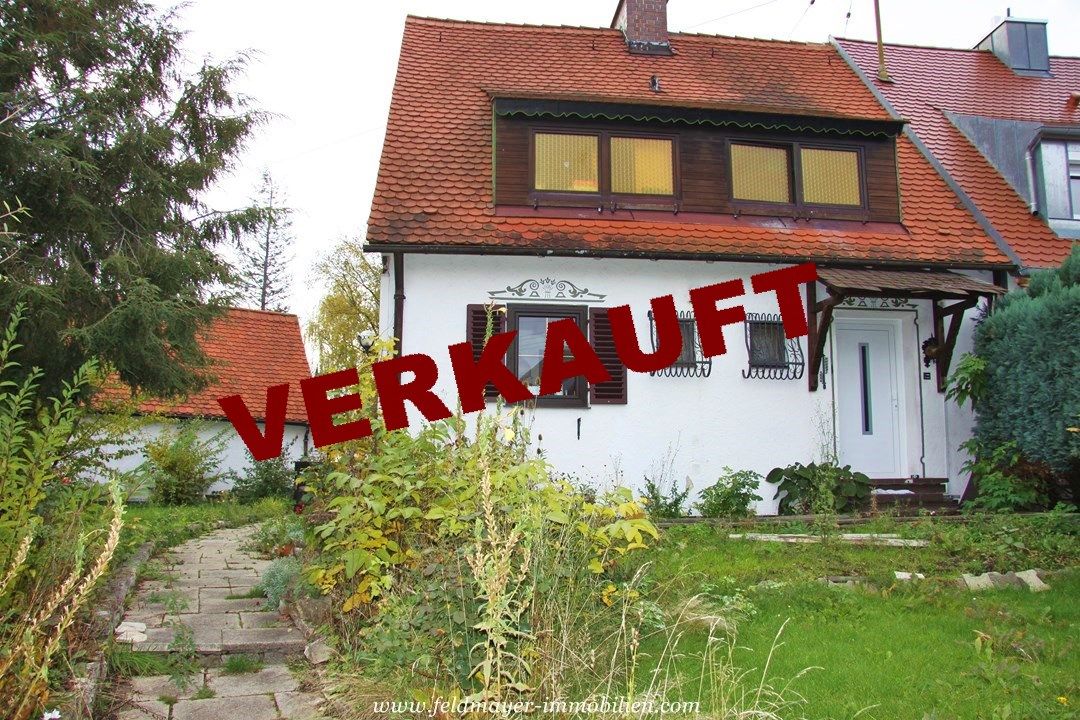 Friedberg: * Feldmayer Immobilien & Verwaltung* DHH mit ca. 1280 m² Grundstücksfläche in Friedberg! Weitere Bebauung möglich! 