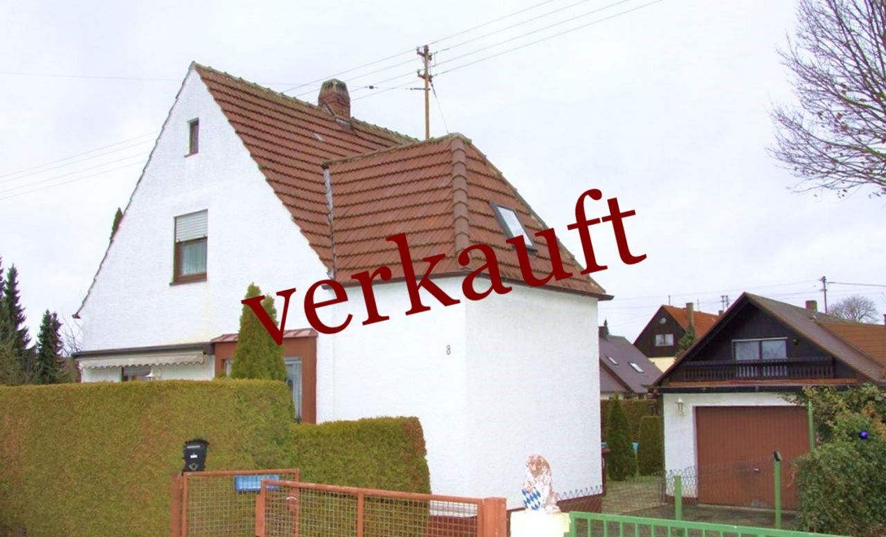 Gablingen-Siedlung: *WG Immobilien GmbH* Freistehendes Einfamilienhaus mit großem Garten in Gablingen-Siedlung!  