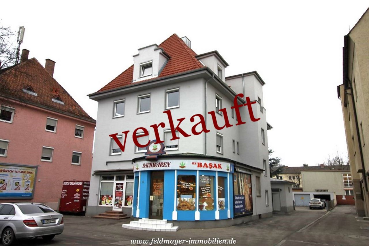 Augsburg: Wohn-/Geschäftshaus - Gepflegtes Objekt für Kapitalanleger! 