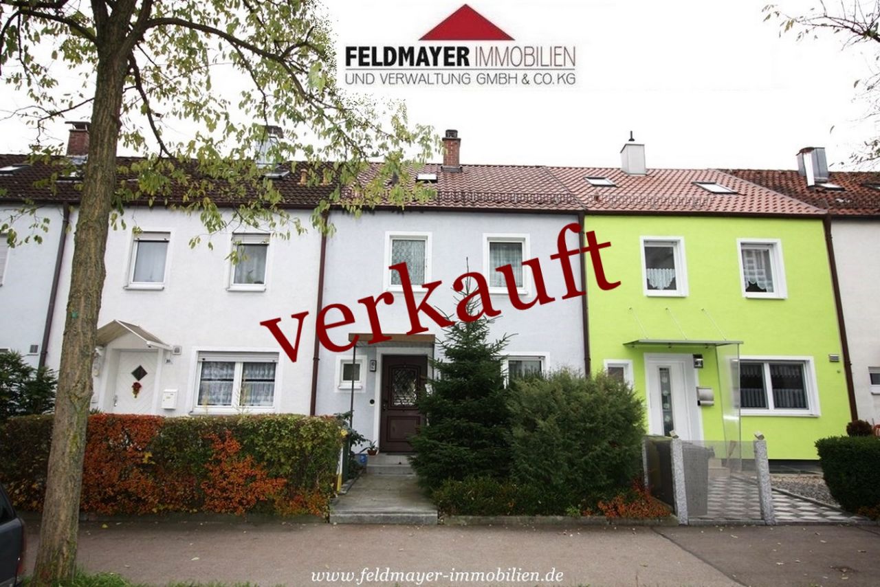 Augsburg: Schön saniertes 5 Zi Reihenmittelhaus auf sonnigem Grundstück in zentraler Lage! 