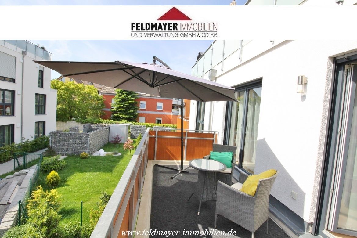 Augsburg: Verkauft! Hochwertige, helle 2 Zi. Whg., Parkett, EBK und großem West-Balkon - Neubaustandard! Erstbezug 2016 