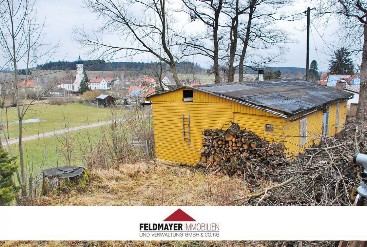 Friedberg: Verkauft! Baugrundstück in Harthausen - schöne West-Hanglage am Waldrand - inkl. Baugenehmigung! 