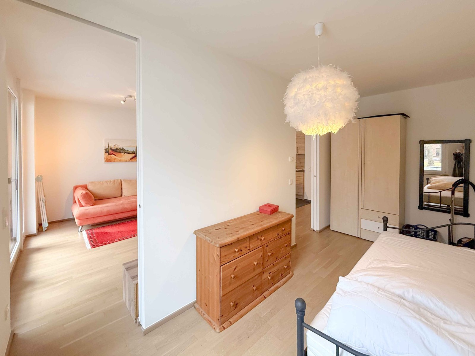 Befristet auf 2 Jahre! - Attraktive 2-ZKB-Neubauwohnung mit großem Balkon, EBK 