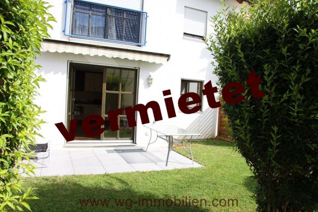 Friedberg: *WG Immobilien GmbH* Moderne Gartenwohnung mit Einbauküche, ruhige Lage 