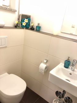 Gäste-WC mit Fenster Gäste-WC mit Fenster