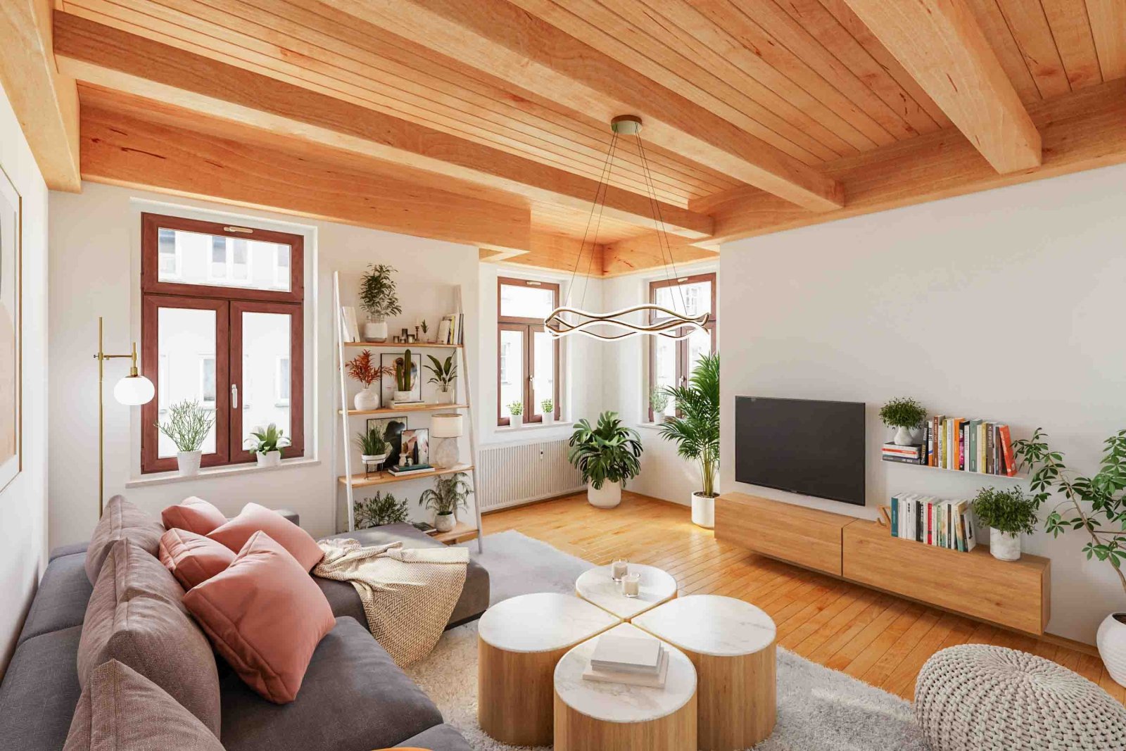 Augsburg: Wohnen im Zentrum von Augsburg   -   Gut geschnittene Altbauwohnung mit Charme! 