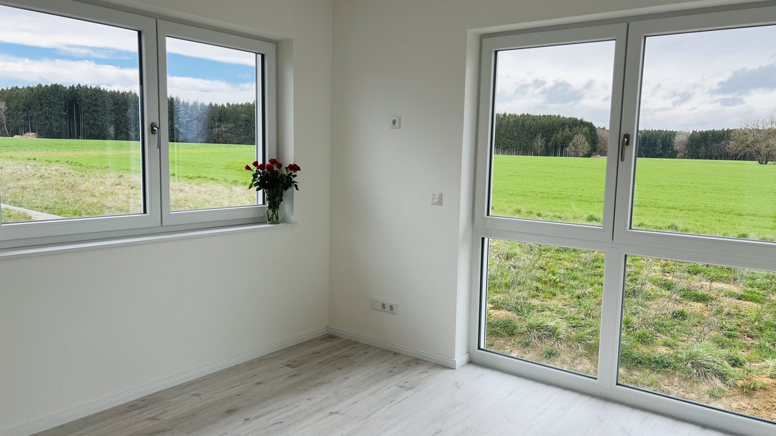 Schlafzimmer mit Waldblick Schlafzimmer mit Waldblick